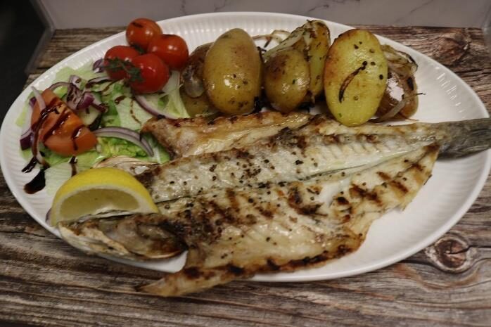 Grilled Sea Bass